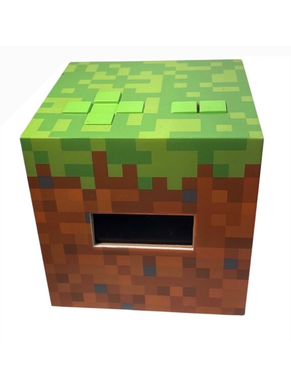 Minecraft Grass Block Design Alarm Clock With Micro USB Input By Paladone
